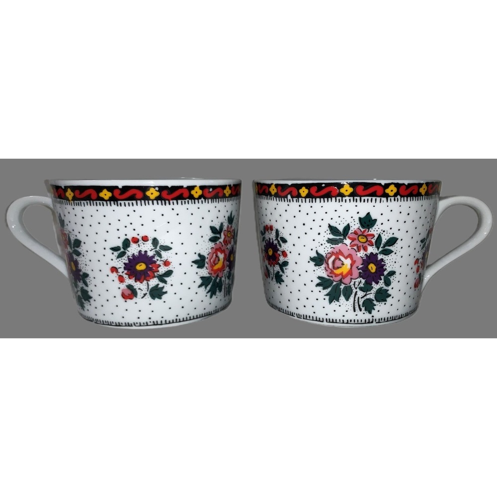 Vtg Souleiado pour Solafrance Tea Set - "La Fleur d'Arles" Pattern - NOS 5pc Set - Picture 15 of 16